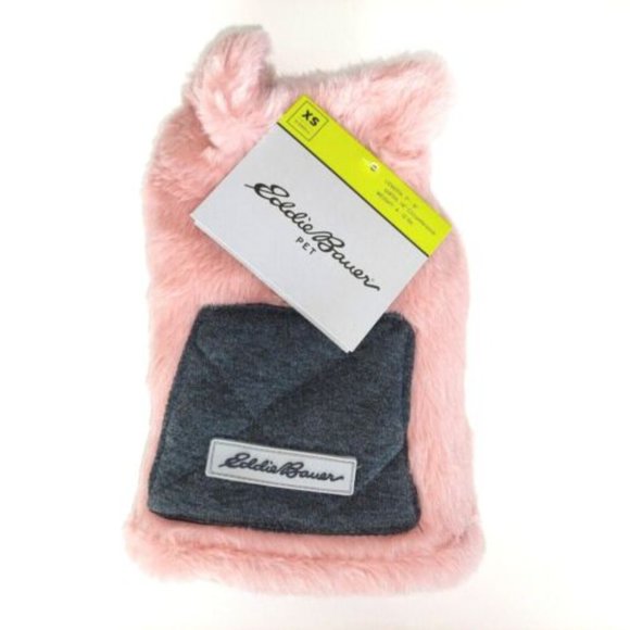 Eddie Bauer Dog Eddie Bauer Pet Faux Fur Reversible Dog Vest Pink